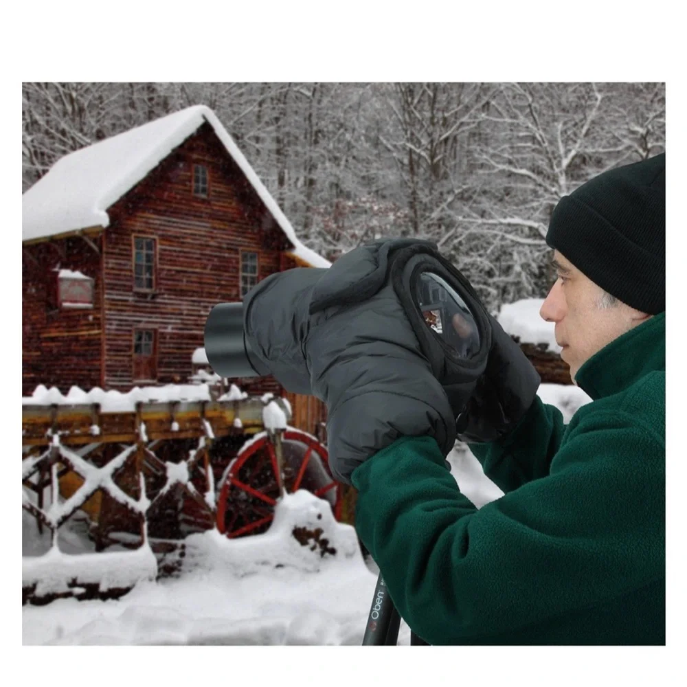 NEW - Ruggard DSLR Parka Cold & Rain Protector for Cameras & Camcorders (black)